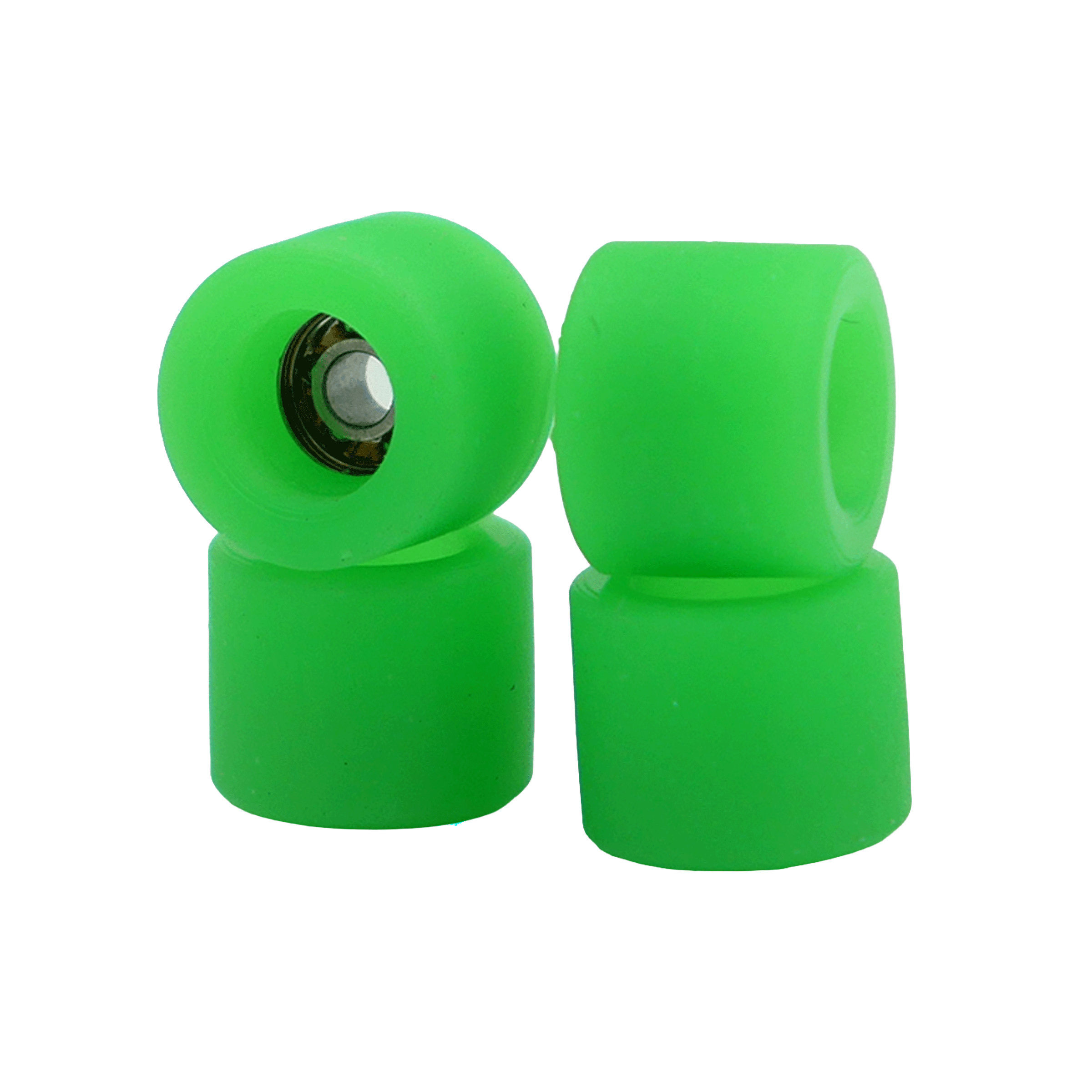 "Cores" by Nando's Wheels (Neon Green) *Shieldless* Fingerboard Wheels Nando's Slushcult