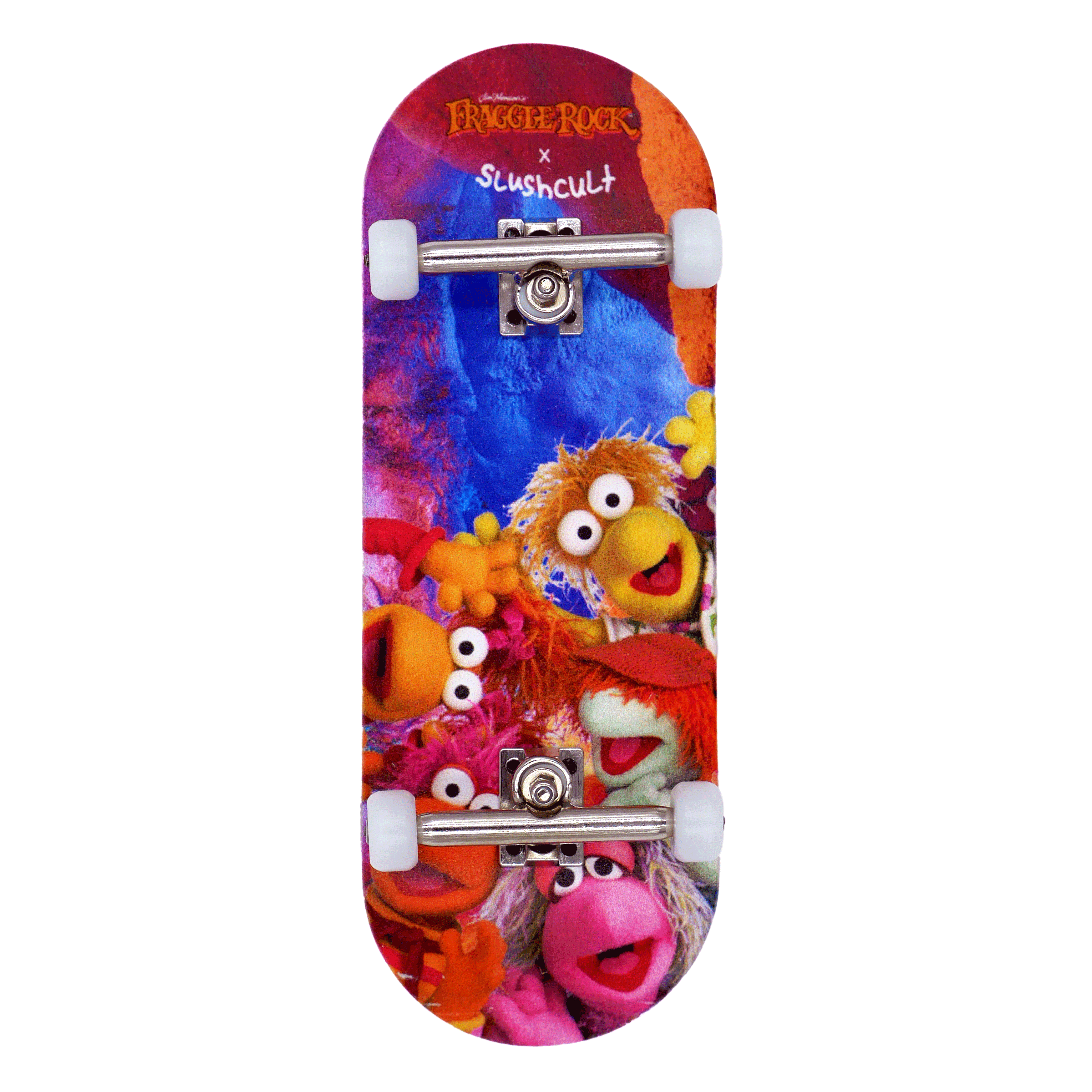 Slushcult x Fraggle Rock Grom Fingerboard Complete - Surprize! Fingerboard Completes Slushcult Slushcult