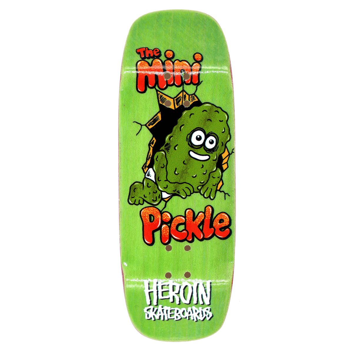 Chems x Heroin Skateboards "Mini Pickle" Fingerboard Deck Fingerboard Decks chems Slushcult