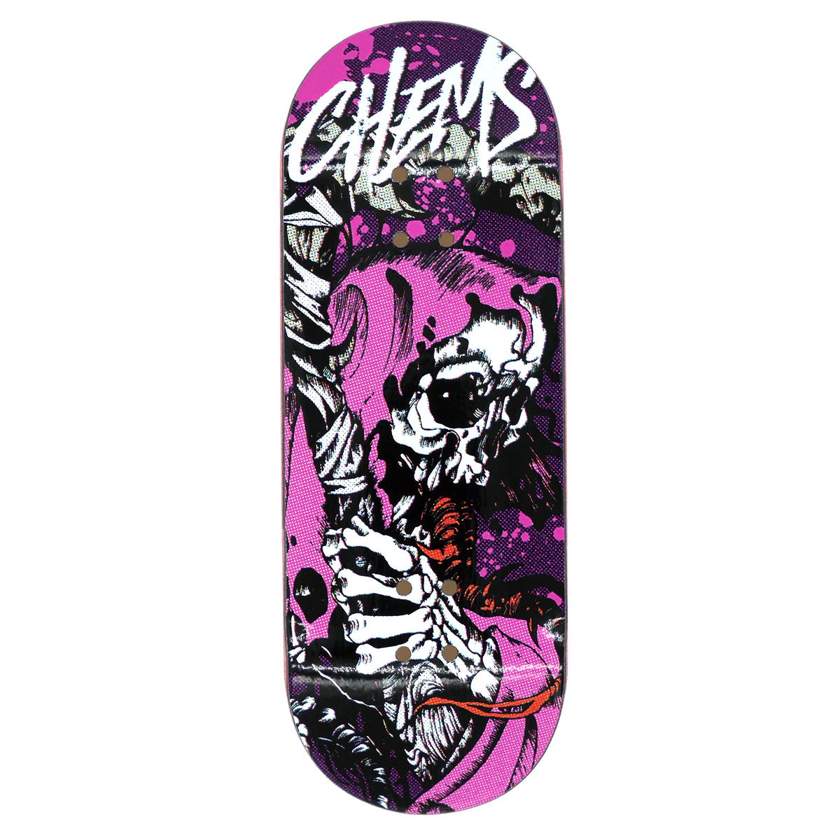 Chems "Pink Grim" Fingerboard Deck Fingerboard Decks chems Slushcult