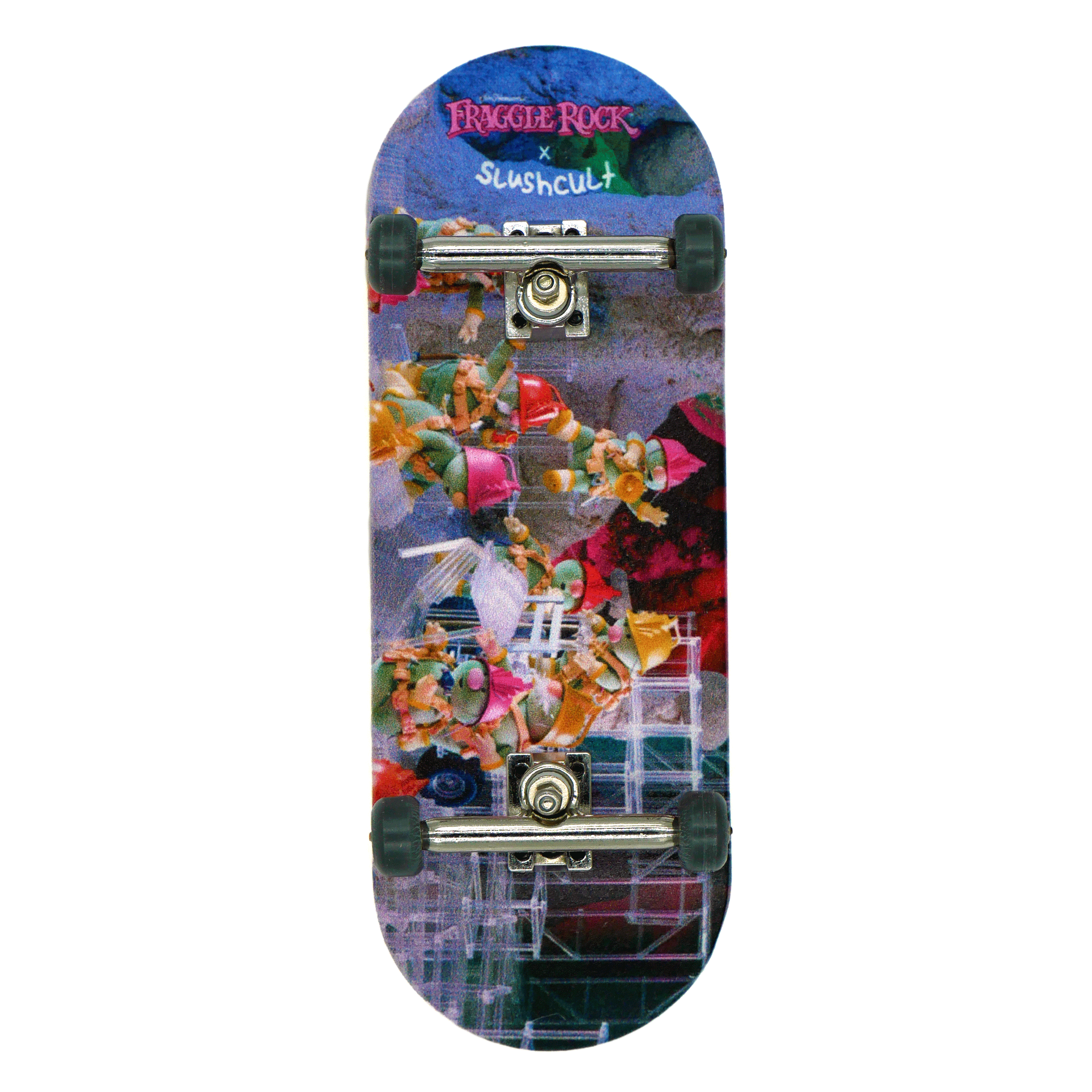 Slushcult x Fraggle Rock Grom Fingerboard Complete - Dozers Fingerboard Completes Slushcult Slushcult