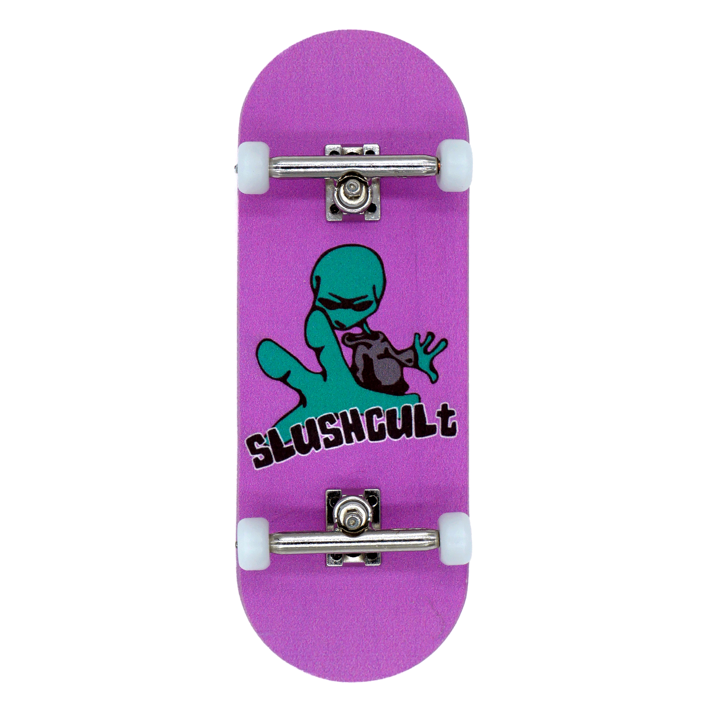 Slushcult Grom Series Fingerboard Complete - Alien Fingerboard Completes Slushcult Slushcult