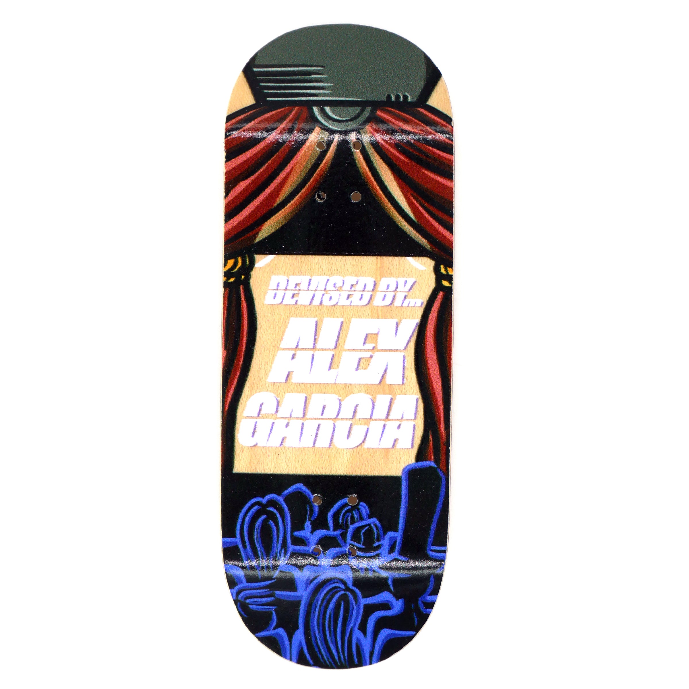 Devise "Alex Garcia Pro"  Fingerboard Deck MINI Skate Shop Devise    Slushcult
