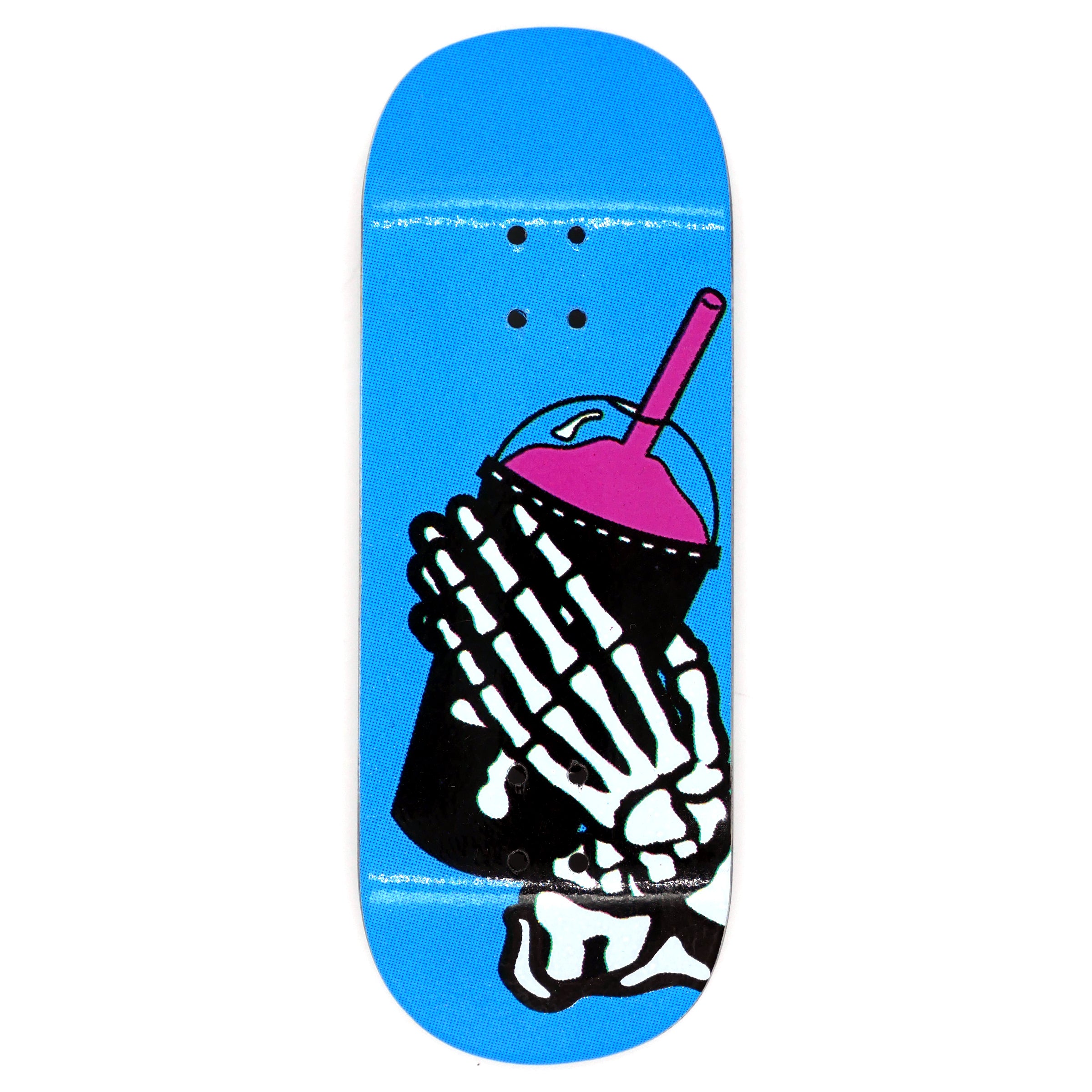 Slushcult "Slushgod Bones" Shop Fingerboard Deck (Limited Black Plies) MINI Skate Shop Slushcult    Slushcult