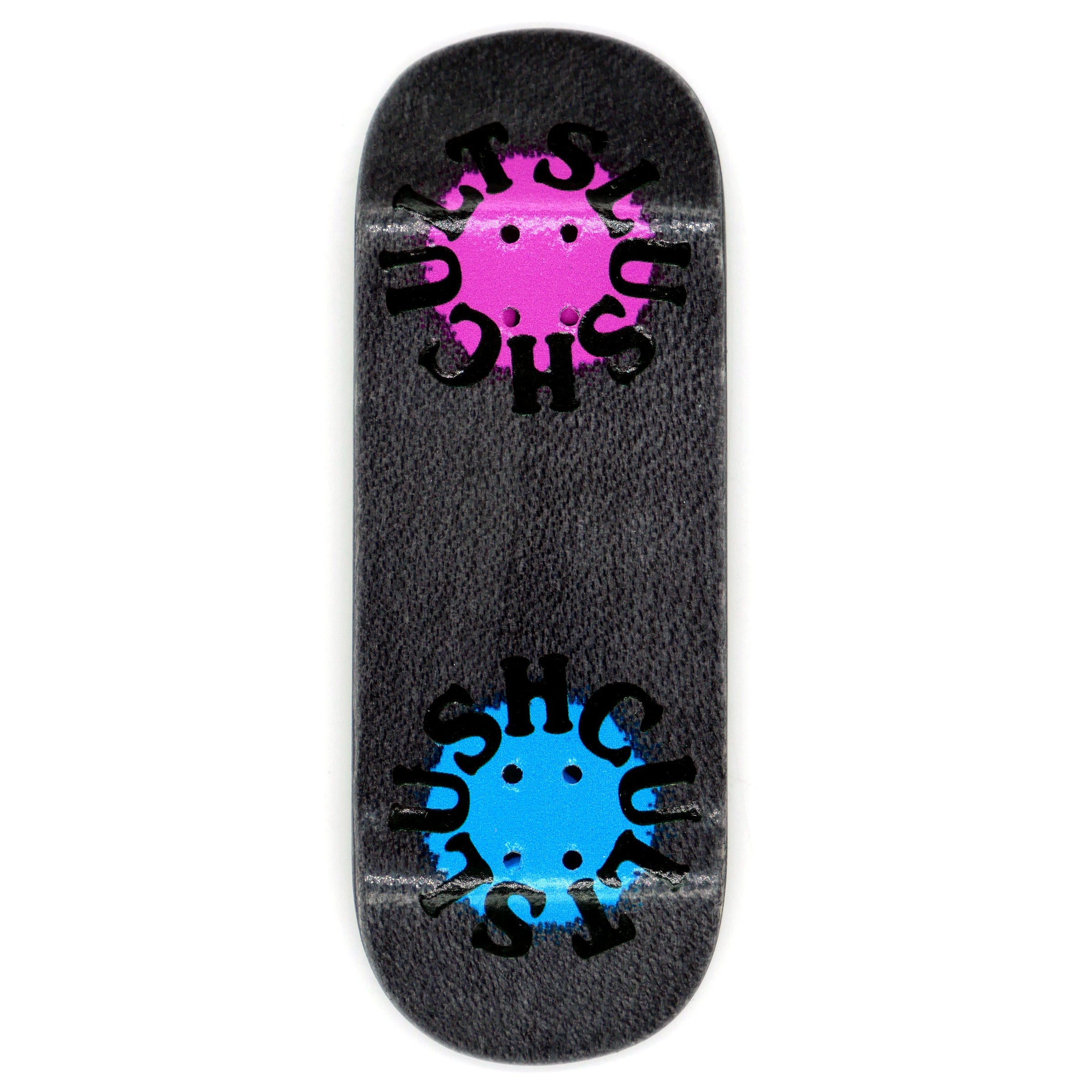 Slushcult "Over Spray" Shop Fingerboard Deck (Limited Black Plies) MINI Skate Shop Slushcult    Slushcult