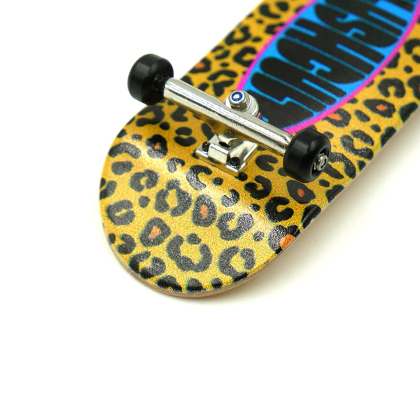 Slushcult Grom Series 005 Fingerboard Complete - Leopard MINI Skate Shop Slushcult    Slushcult