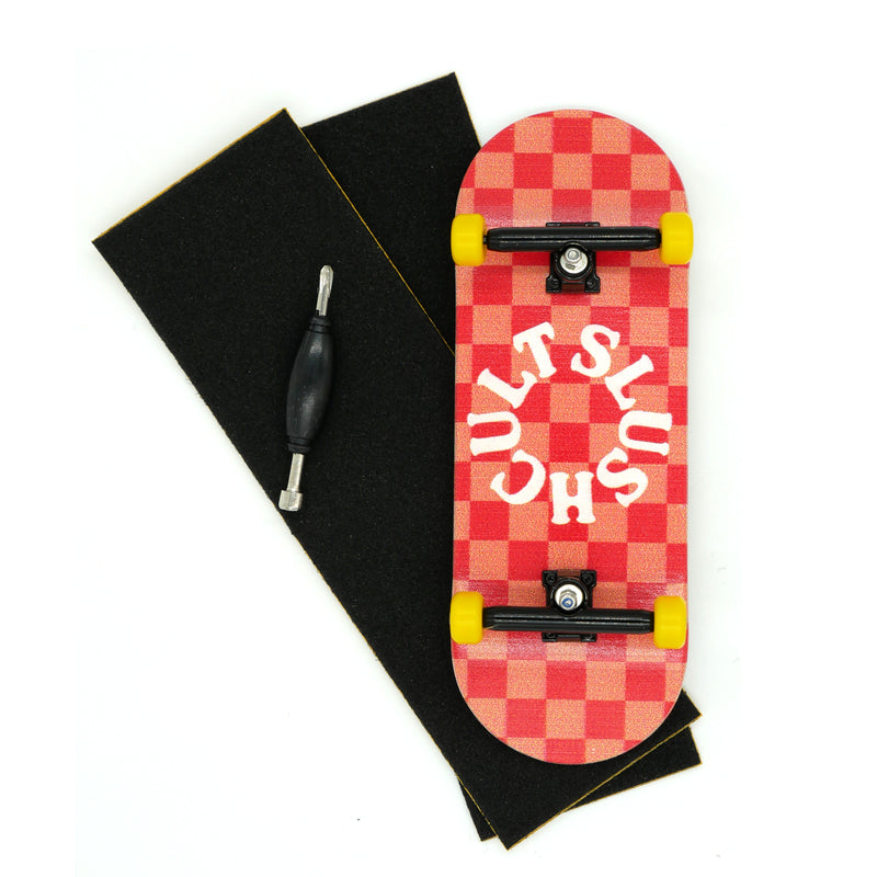 Slushcult Grom Series 005 Fingerboard Complete - Chex MINI Skate Shop Slushcult    Slushcult