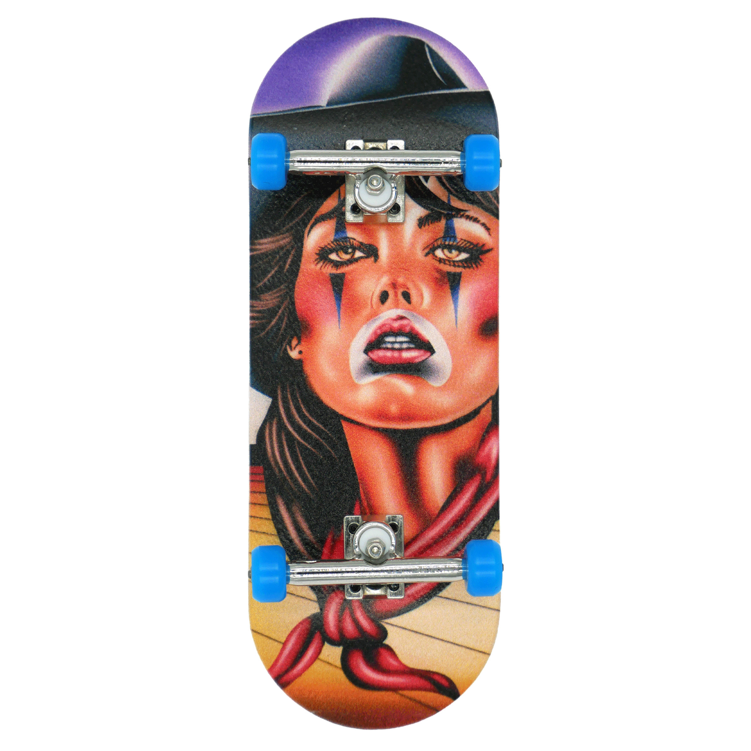 Slushcult x Samborghini Rodeo Clown Fingerboard Complete Fingerboard Completes Slushcult Slushcult
