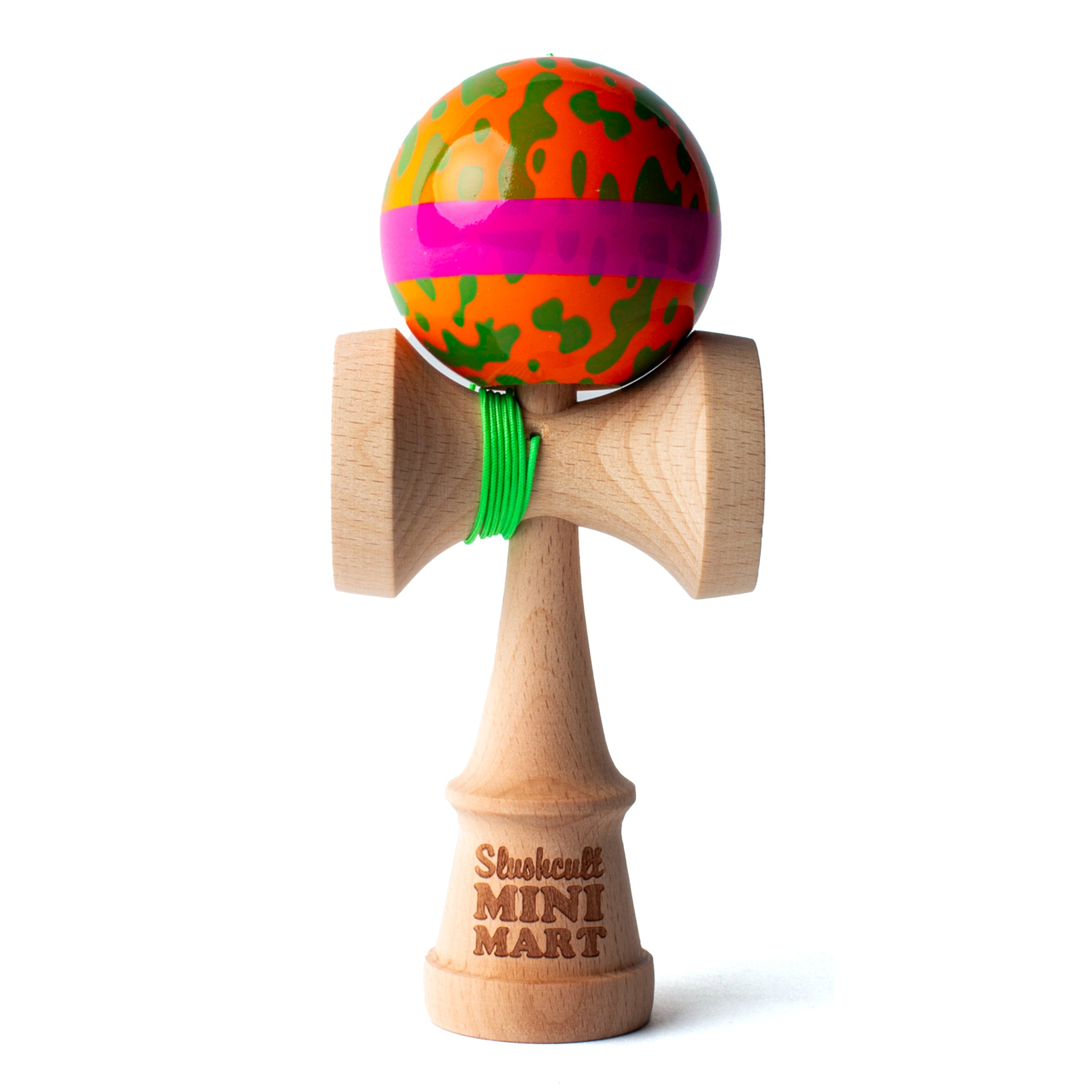 Slushcult x Sweet Mini Kendama (Cow Camo Pink Stripe) Juggling Slushcult    Slushcult