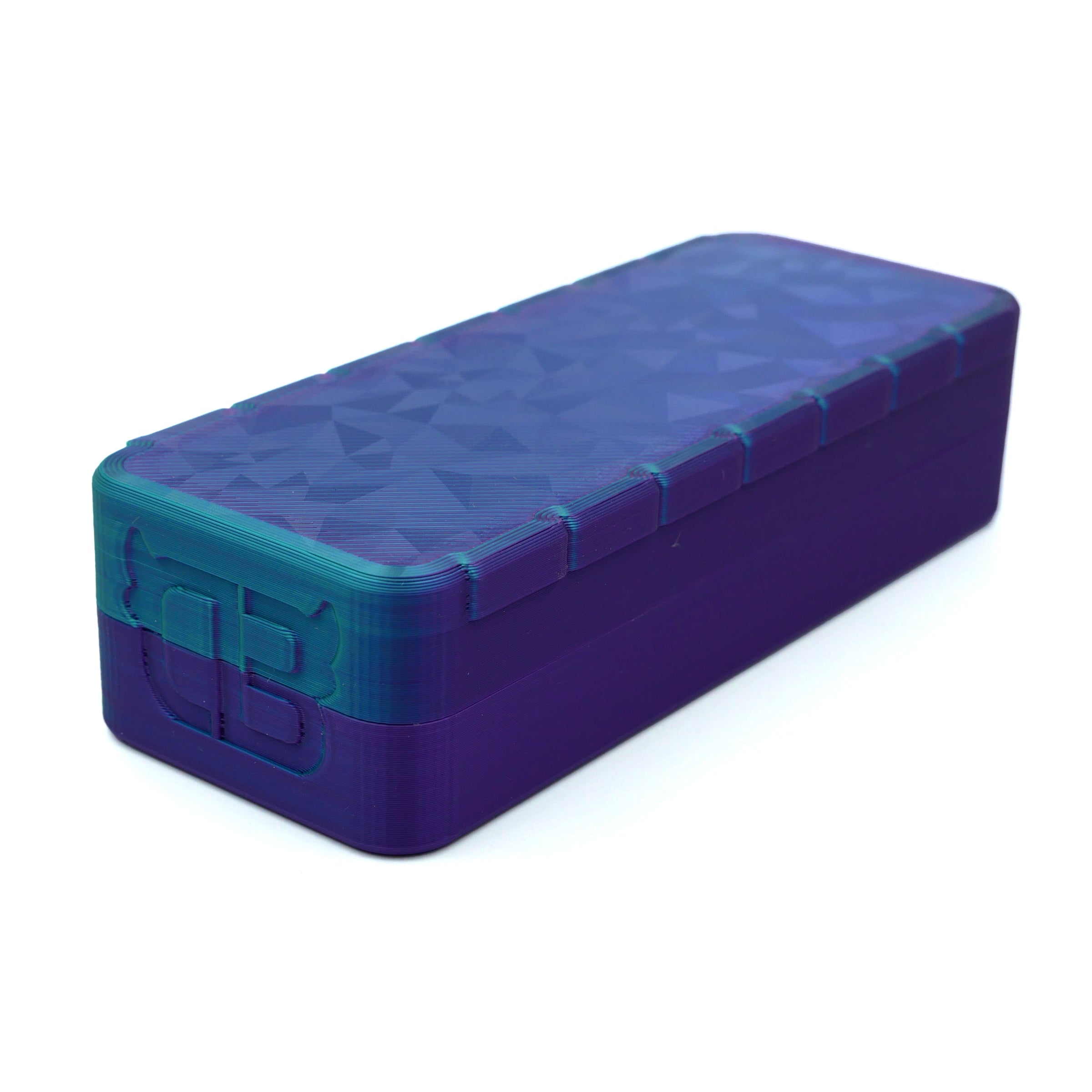Decent Bit Coffin Carrying Case (Color Shift Purple/Green) MINI Skate Shop Decent Bit    Slushcult