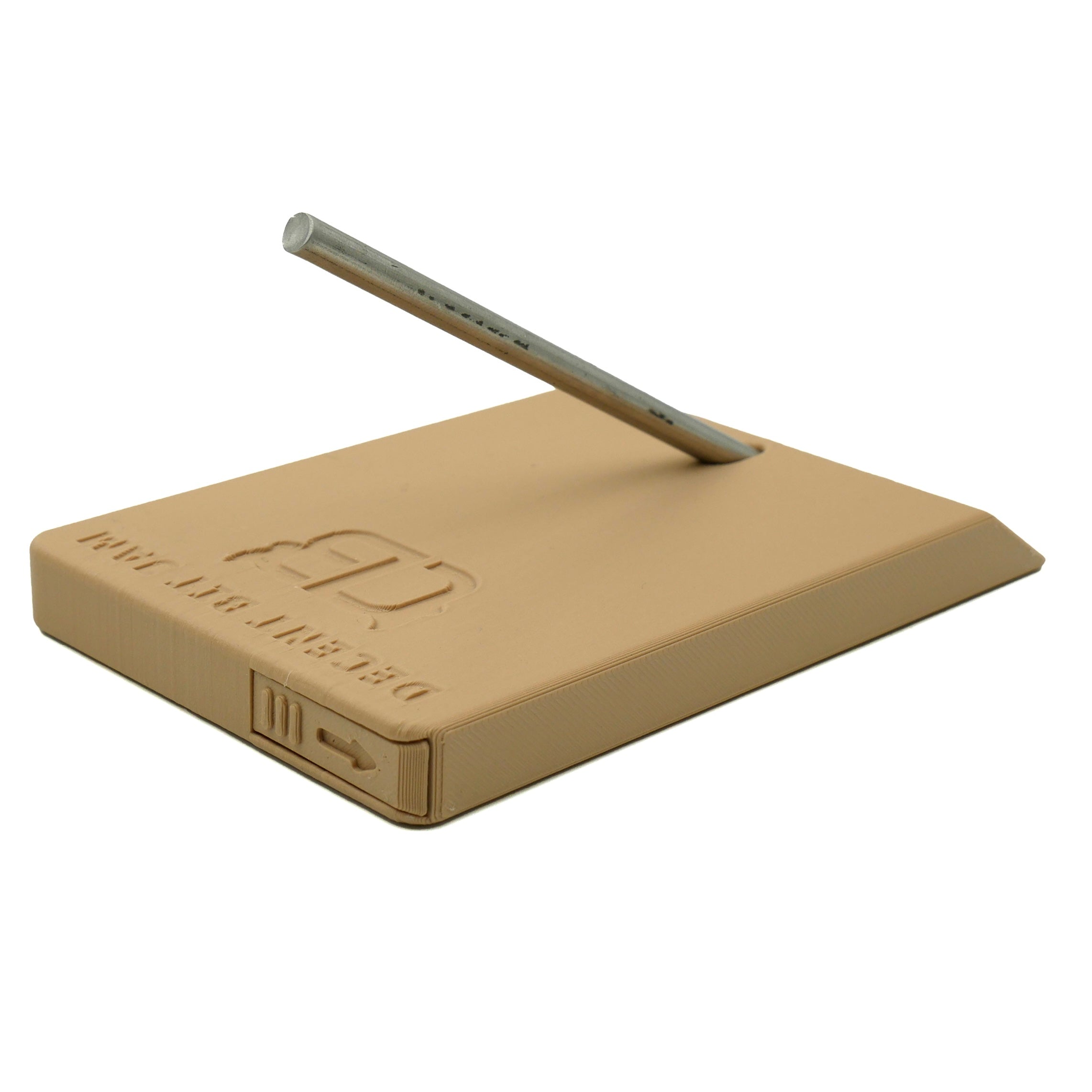 Decent Bit Pole Jam (Tan) Fingerboard Obstacles Decent Bit    Slushcult