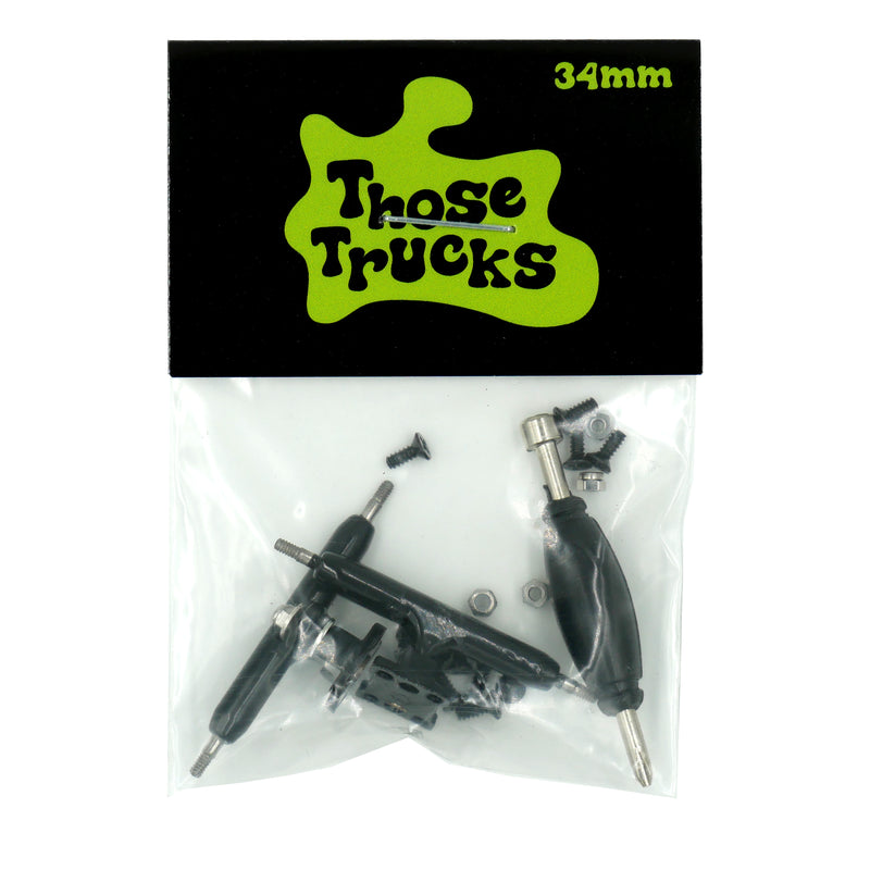 Those Trucks™ Black 34mm MINI Skate Shop Slushcult    Slushcult