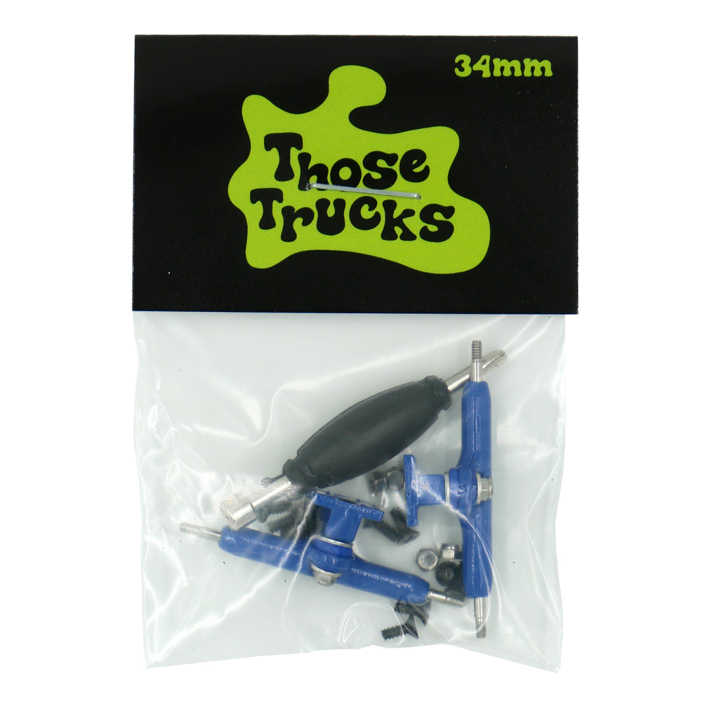 Those Trucks™ Blue 34mm MINI Skate Shop Slushcult    Slushcult