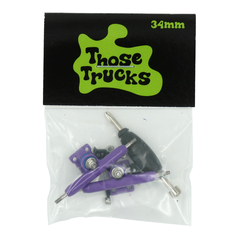Those Trucks™ Purple 34mm MINI Skate Shop Slushcult    Slushcult