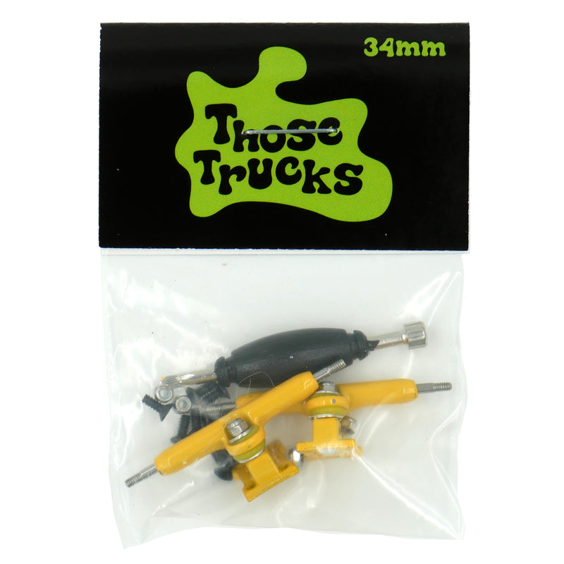 Those Trucks™ Yellow 34mm MINI Skate Shop Slushcult    Slushcult