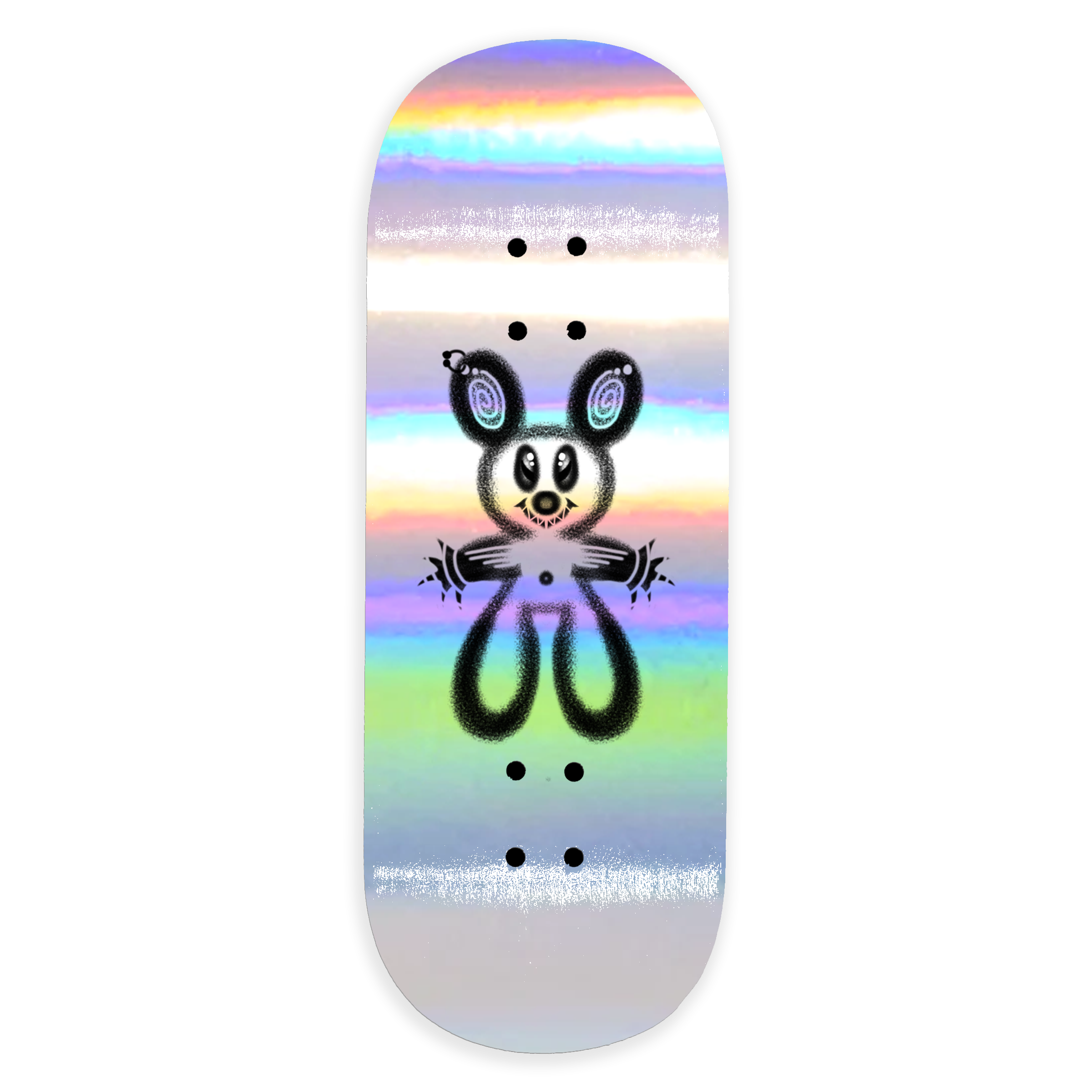 Slushcult x Ollie "Bear" Shop Fingerboard Deck (Halo) Slushcult x DK Decks Slushcult Slushcult