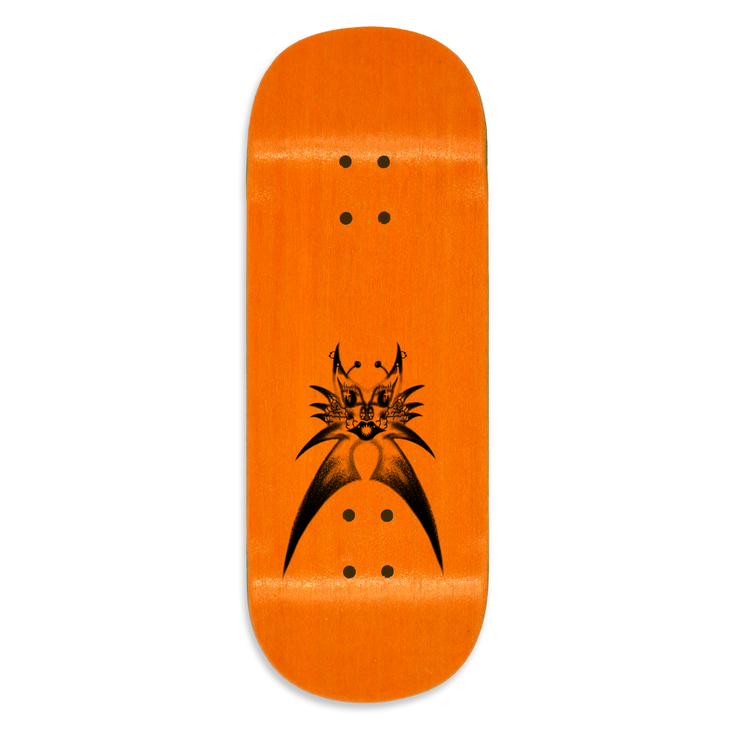 Slushcult x Ollie "Inner Beauty" Shop Fingerboard Deck (Clear) Slushcult x DK Decks Slushcult Slushcult