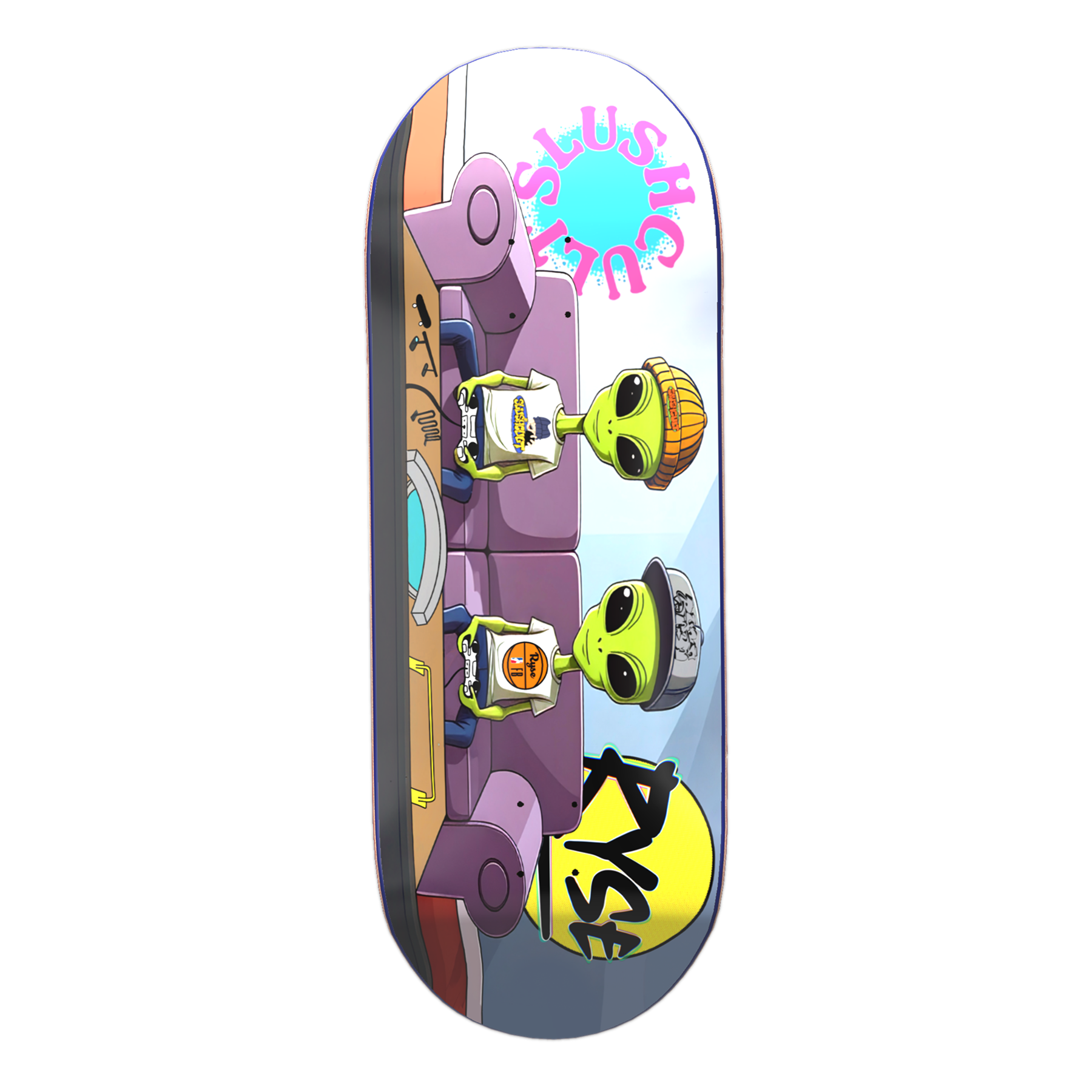 Slushcult x Ryse Fingerboards - Homies Fingerboard Decks Ryse Slushcult