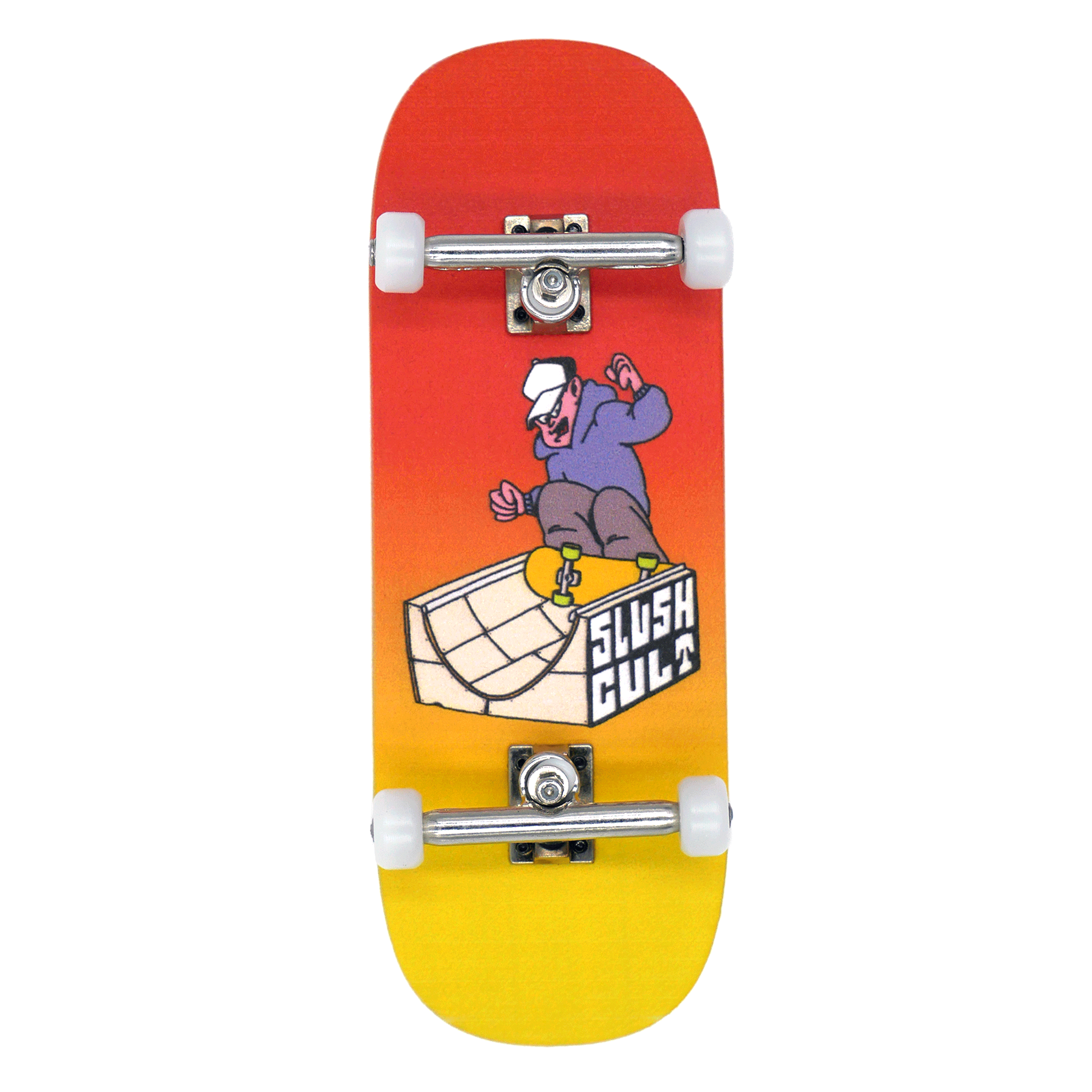 Slushcult "Grom" Series 12 Fingerboard Complete - Pipe Fingerboard Completes Slushcult Slushcult