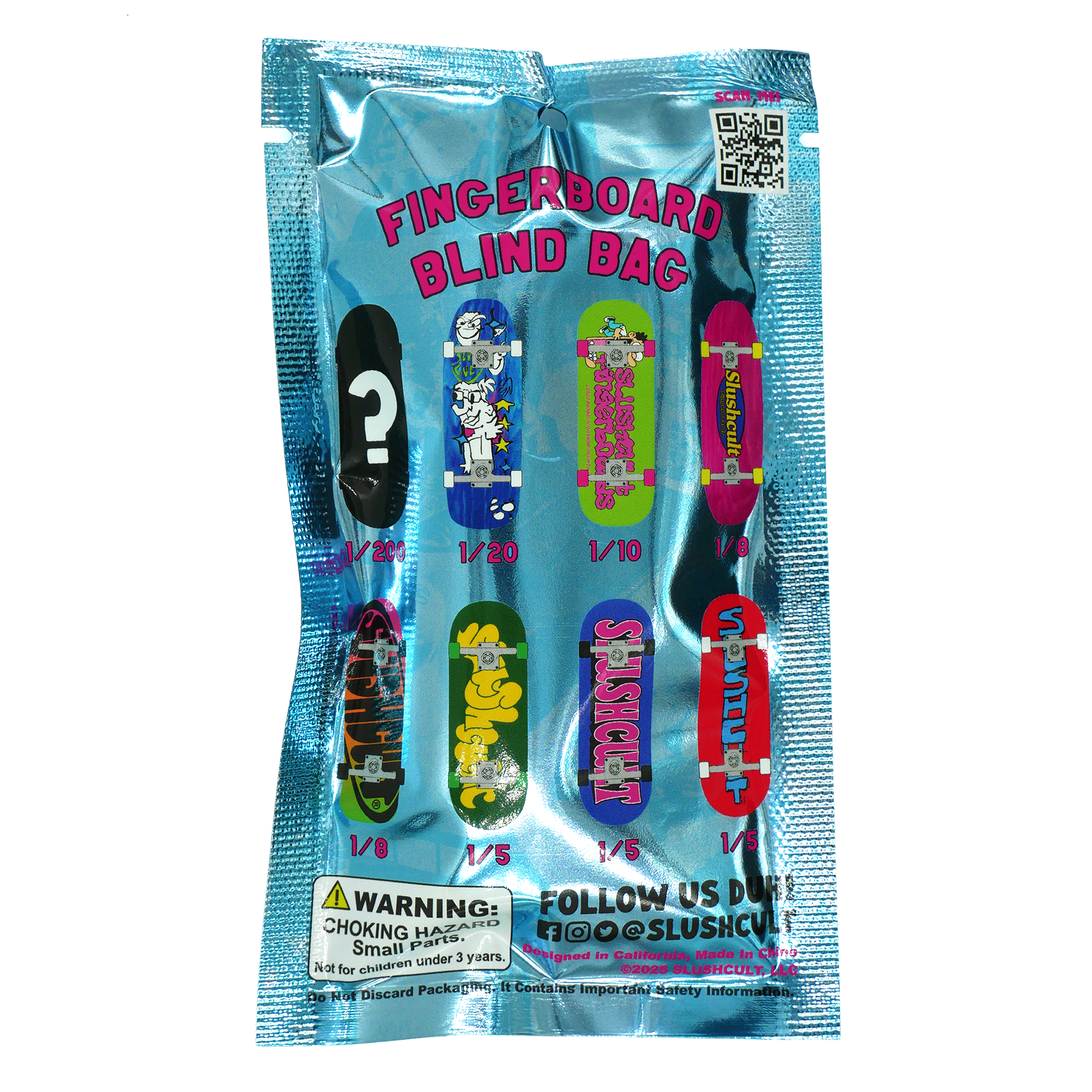 Slushcult Blind Bag Grom Fingerboard Complete - COMING SOON Fingerboard Completes Slushcult Slushcult