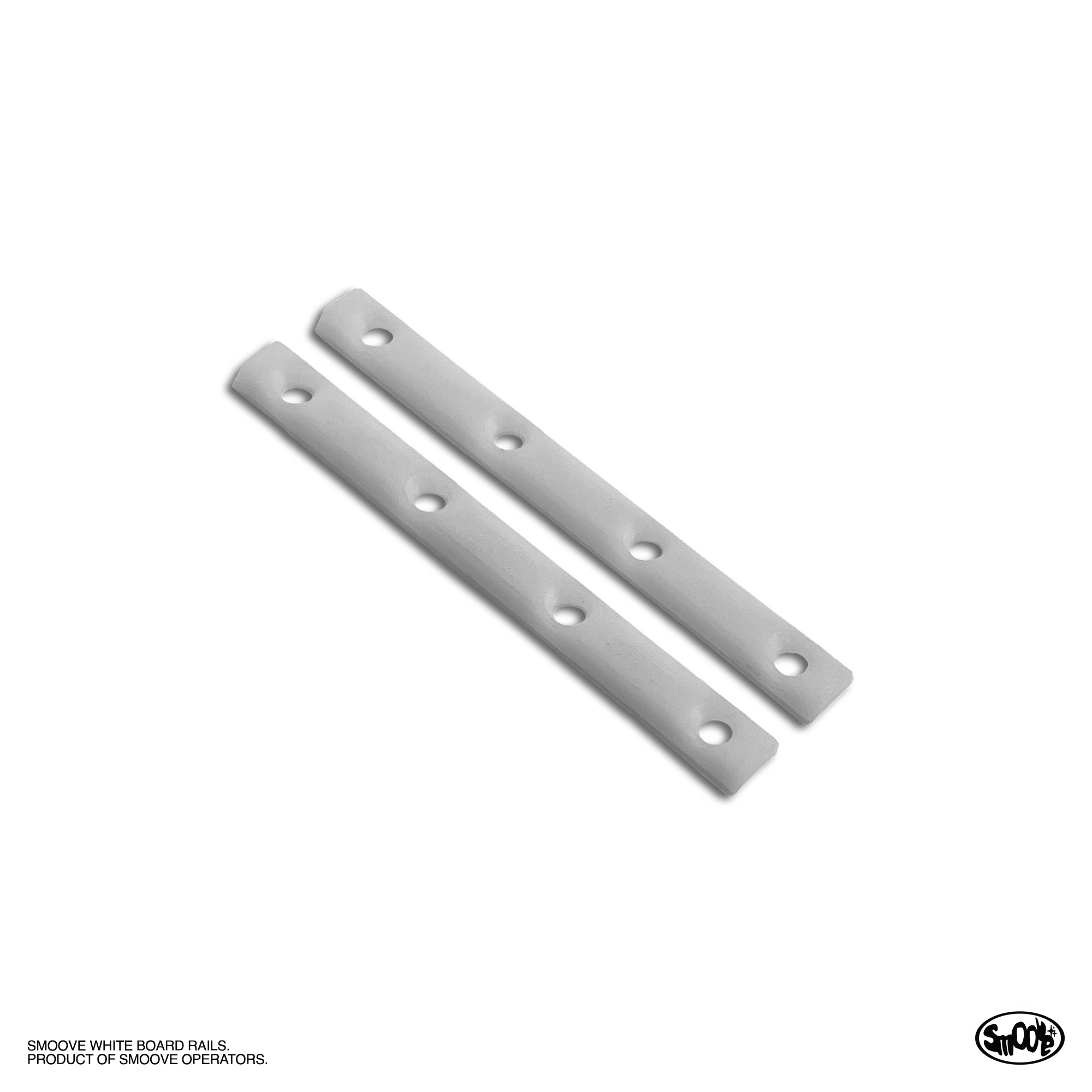 Smoove Operator Board Rails Fingerboard Obstacles Monorails White Slushcult