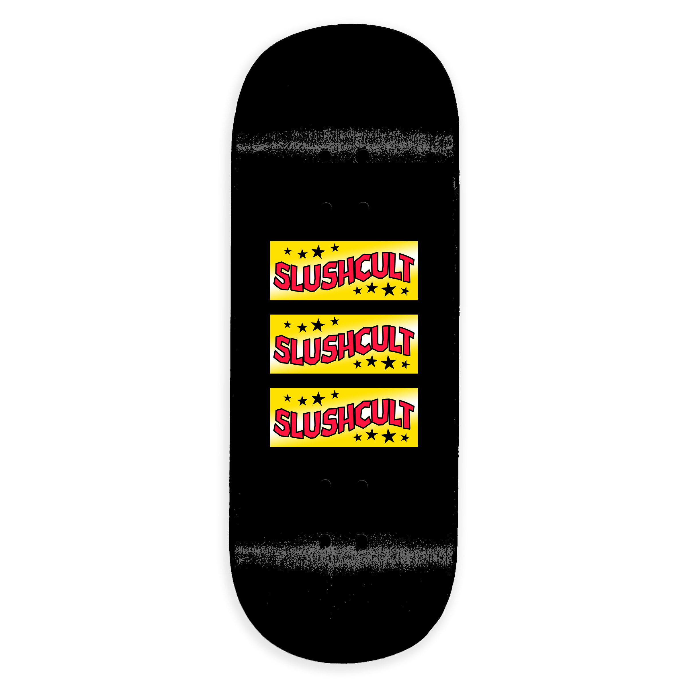 Slushcult "Stars" Fingerboard Deck (Black) Slushcult x DK Decks Slushcult Slushcult