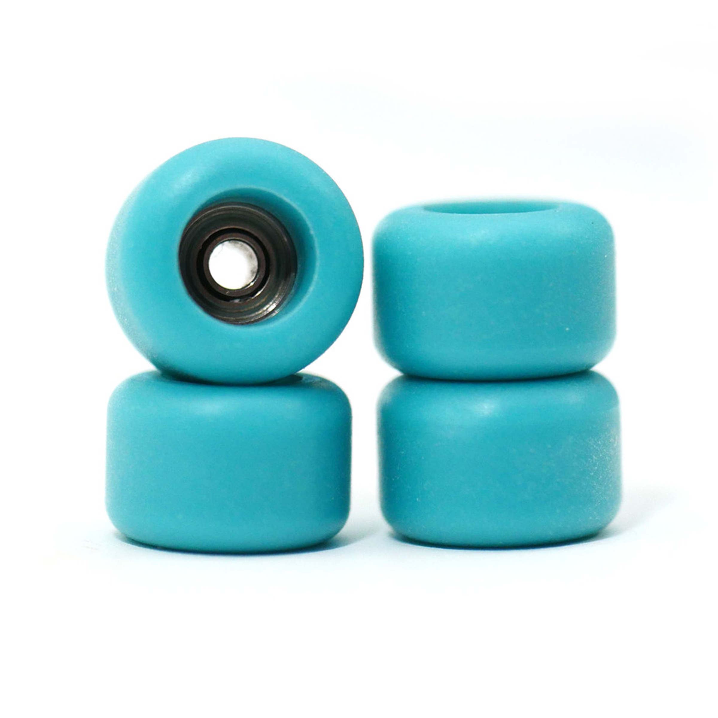 Flatface G4 Wheels (Turquoise) Fingerboard Wheels Flatface    Slushcult
