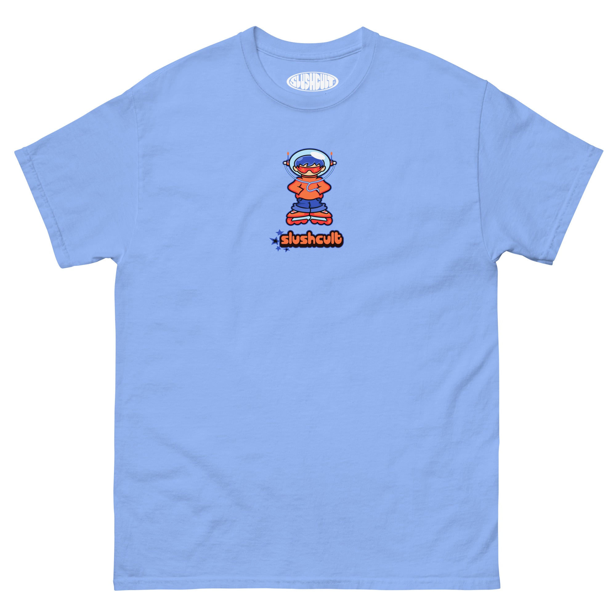 SPACE GRIND TEE Tees Slushcult Carolina Blue S Slushcult