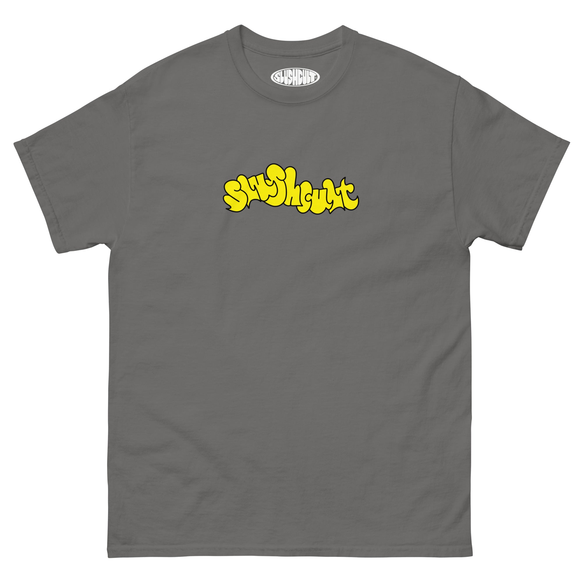 GRAFF YELLOW TEE Tees Slushcult Charcoal S Slushcult