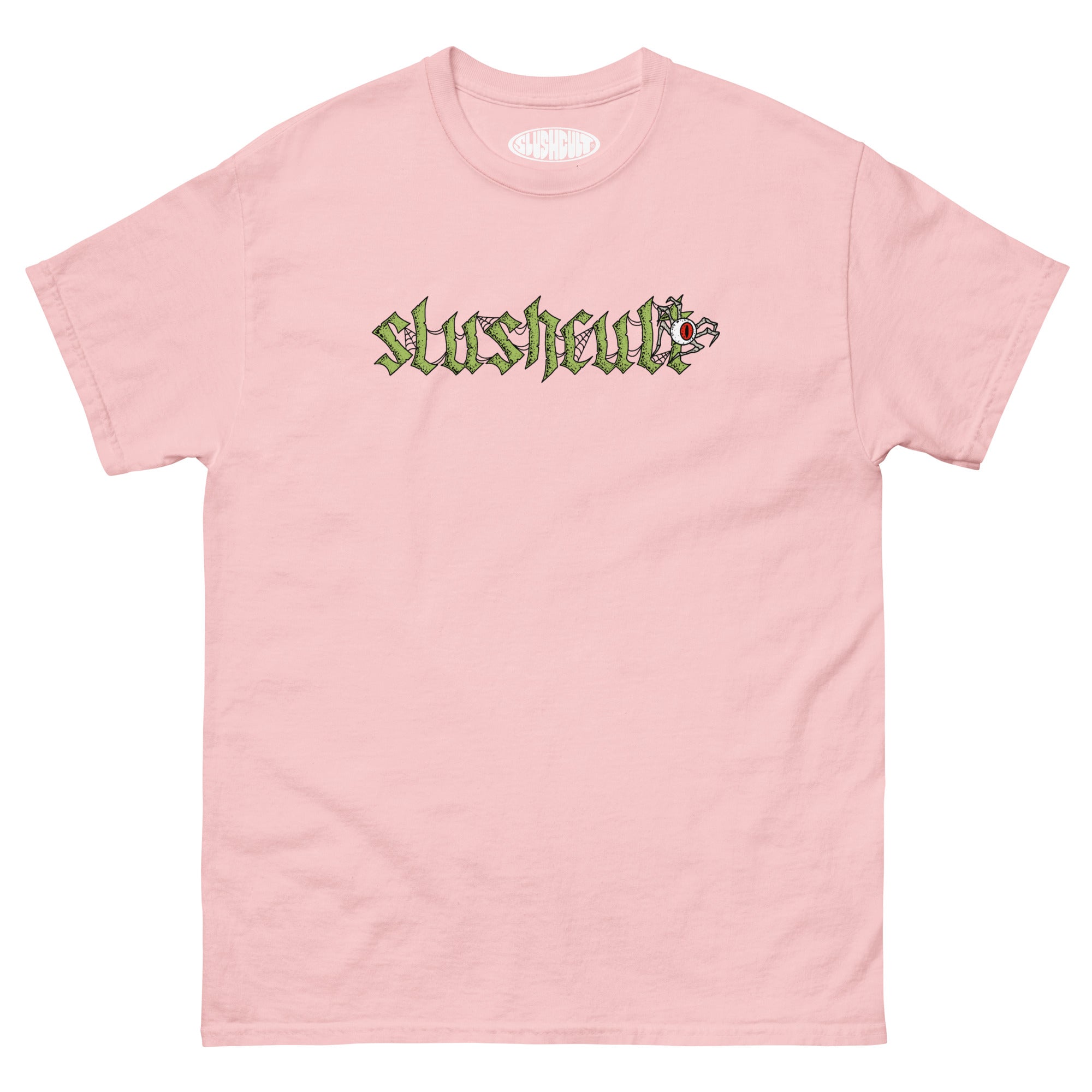 SPOOKY TEE Tees Slushcult Light Pink S Slushcult