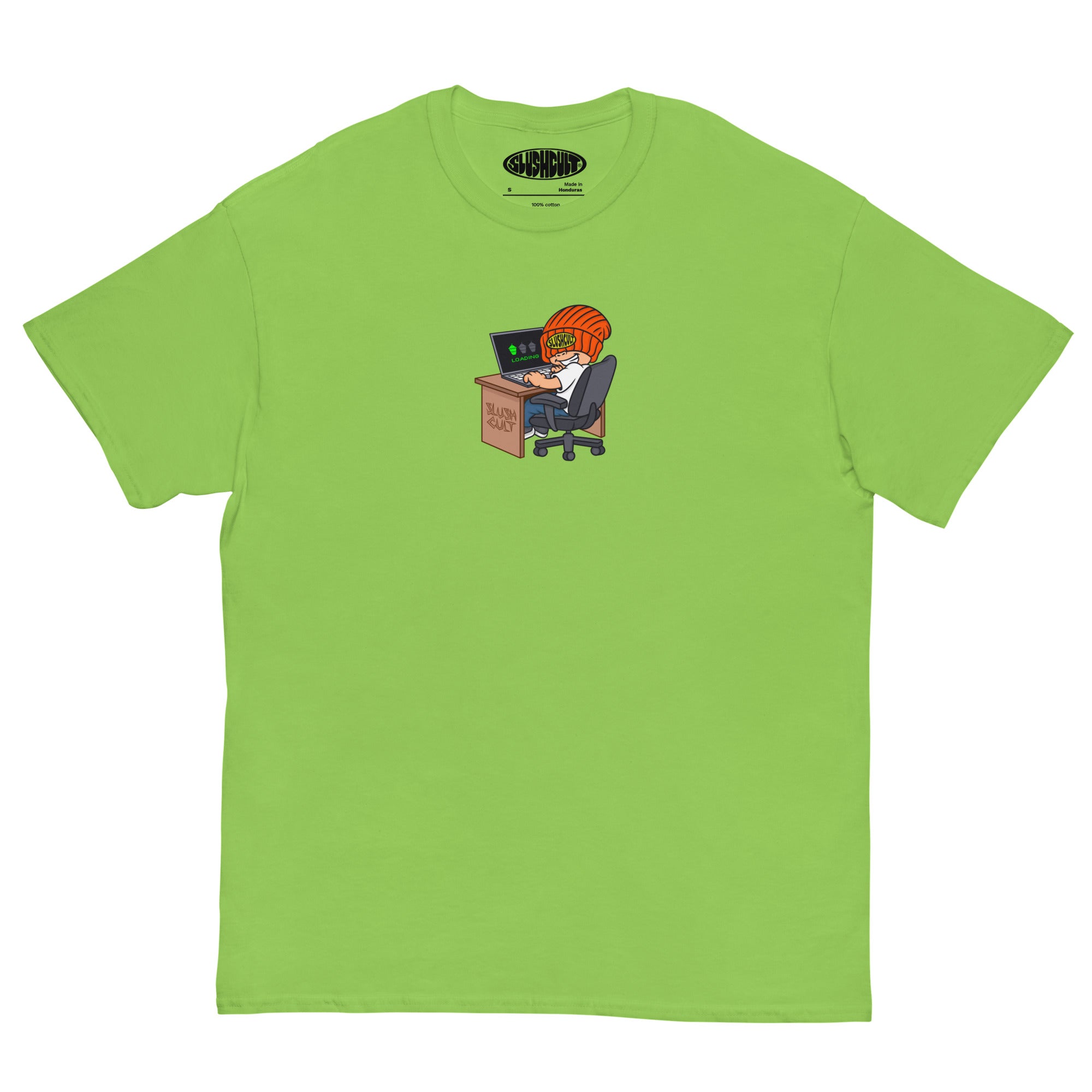DARK WEB TEE Tees Slushcult Lime S Slushcult