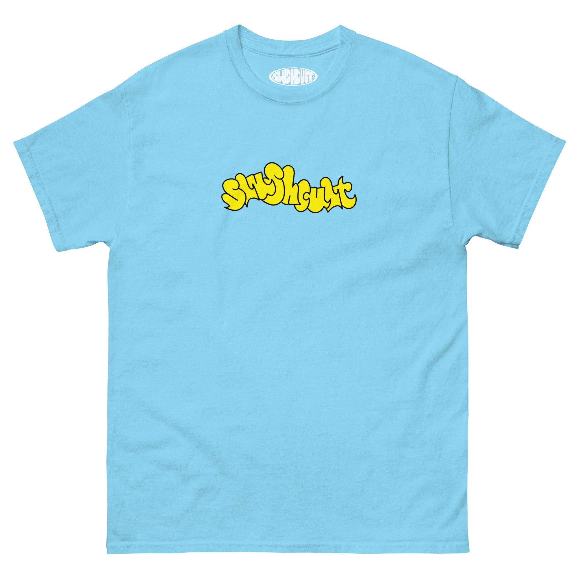 GRAFF YELLOW TEE Tees Slushcult Sky S Slushcult