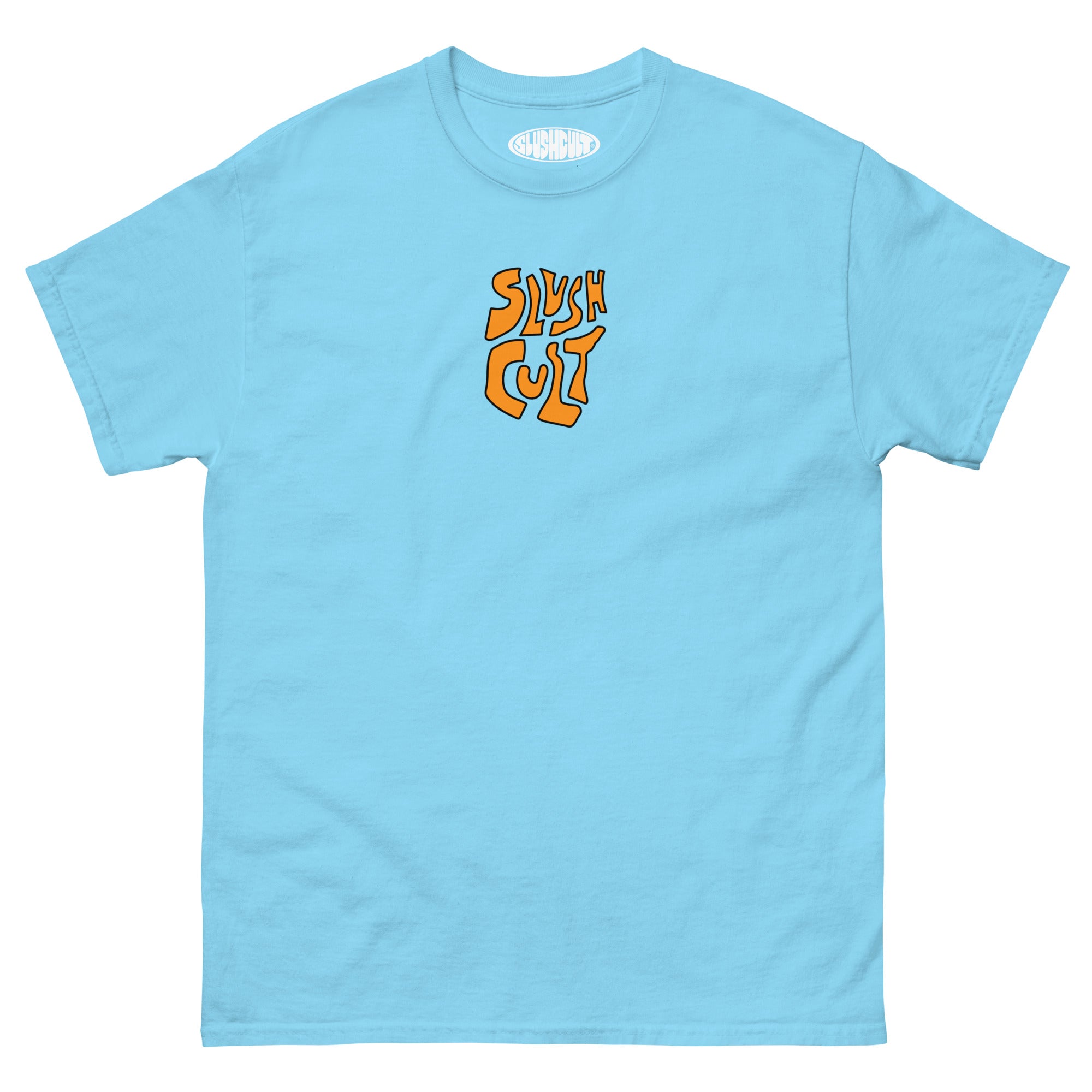 STACKED LOGO TEE Tees Slushcult Sky S Slushcult