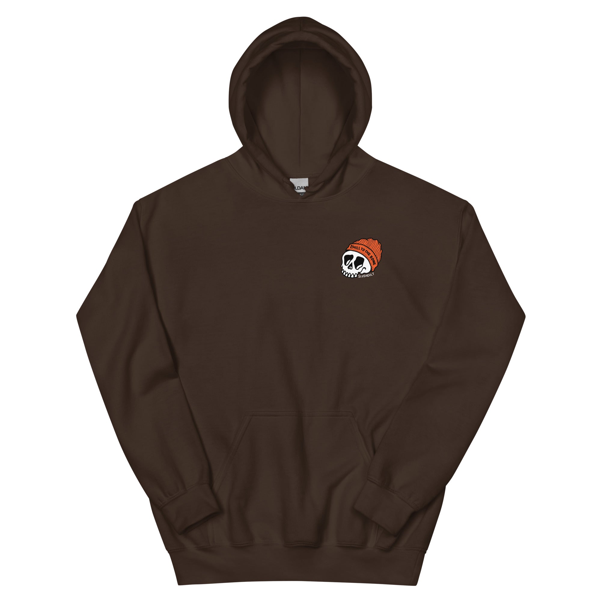 CHILL TO THE BONE HOODIE Hoodies Slushcult Dark Chocolate S Slushcult