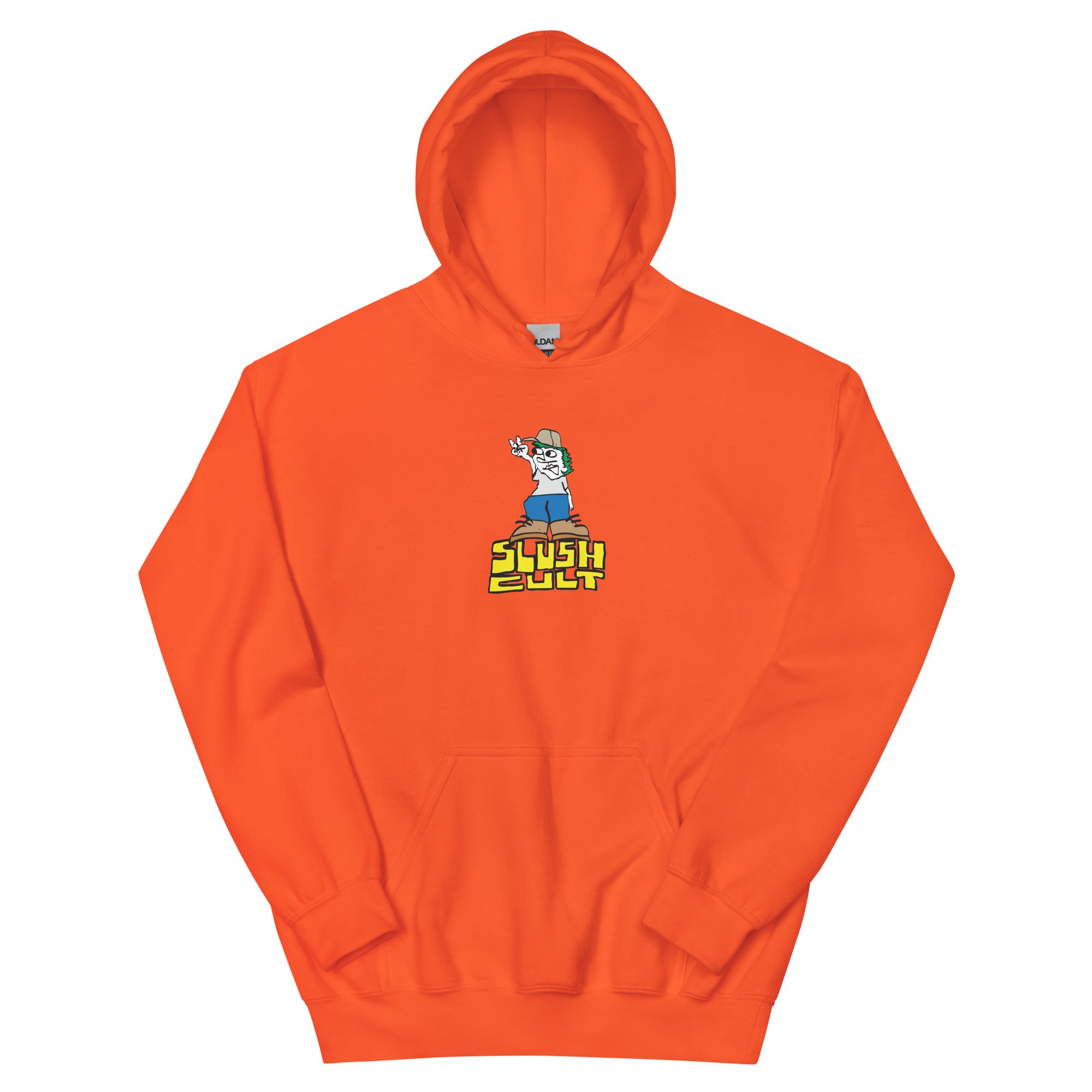 Deuces Hoodie Slushcult Orange S Slushcult