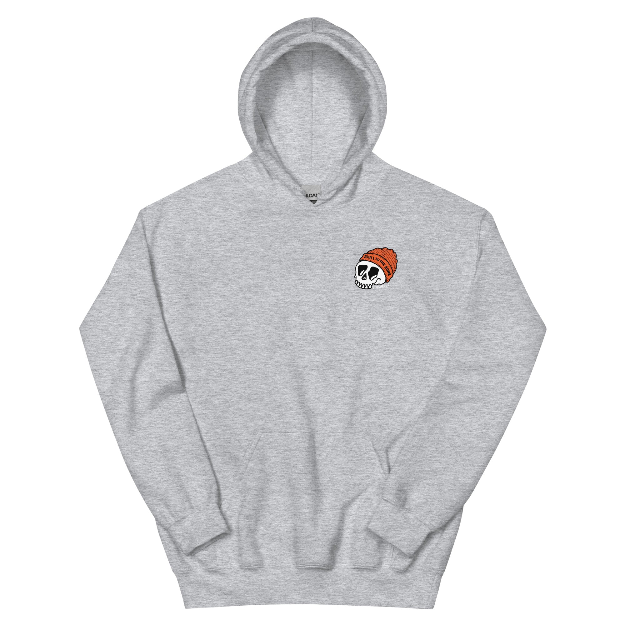 CHILL TO THE BONE HOODIE Hoodies Slushcult Sport Grey S Slushcult