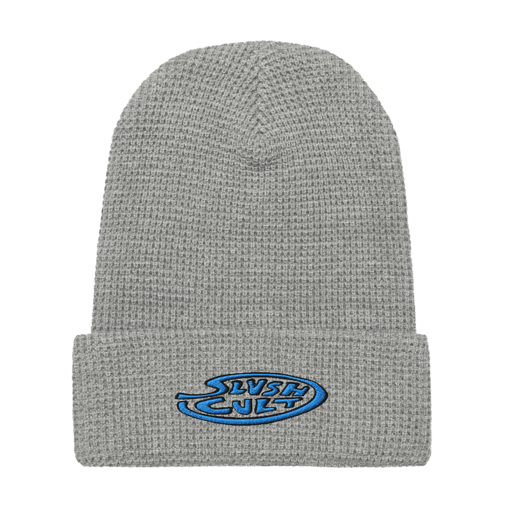 "Around The Block" Waffle beanie Beanies Slushcult Heather Grey Slushcult