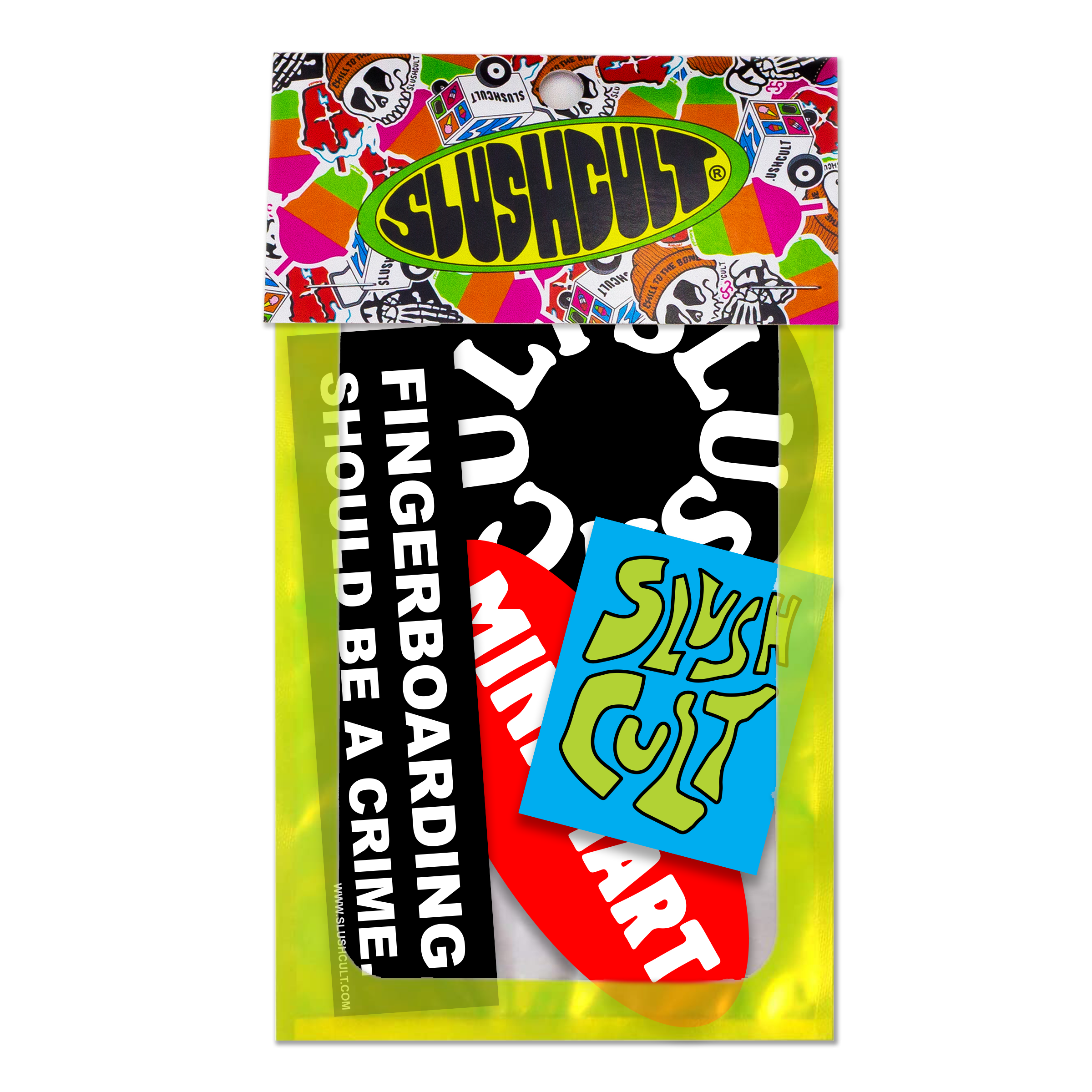 Crime Sticker Pack Accessories Slushcult    Slushcult