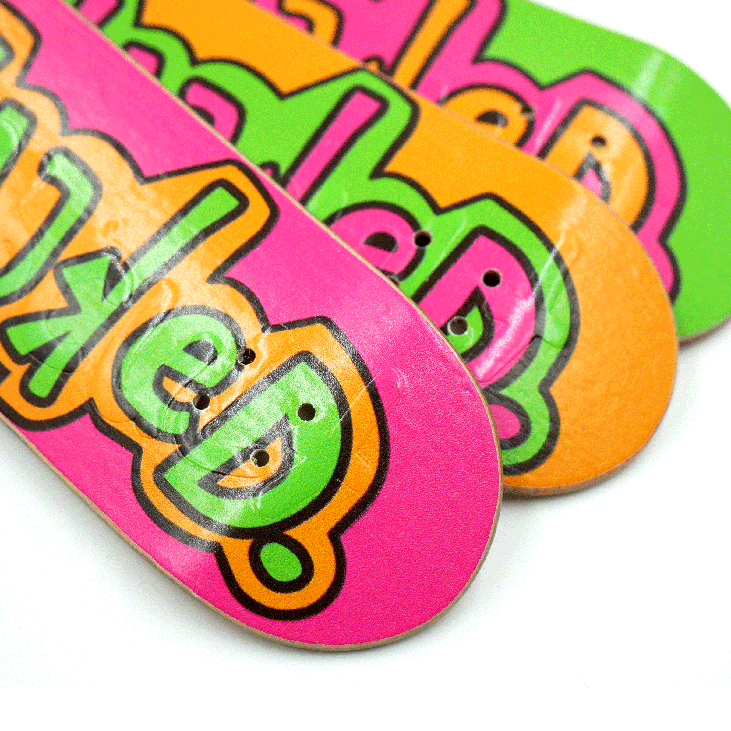 Stacked x Slushcult Embossed Fingerboard Deck Fingerboard Decks Stacked USA Slushcult