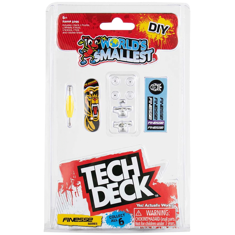 Worlds Smallest Techdeck Fingerboard MINI Skate Shop TechDeck    Slushcult
