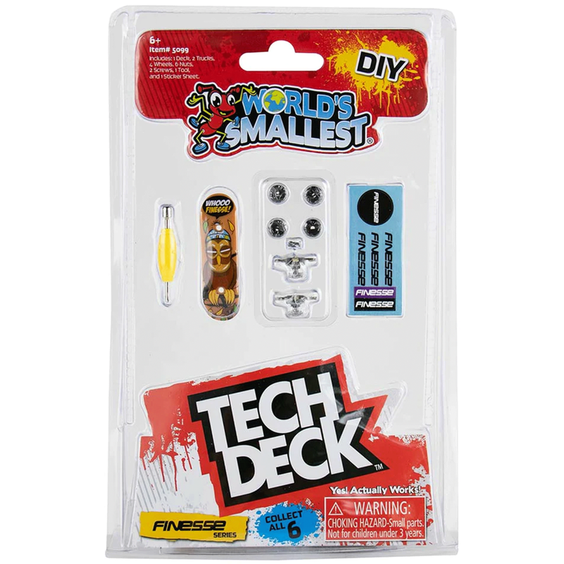 Worlds Smallest Techdeck Fingerboard MINI Skate Shop TechDeck    Slushcult