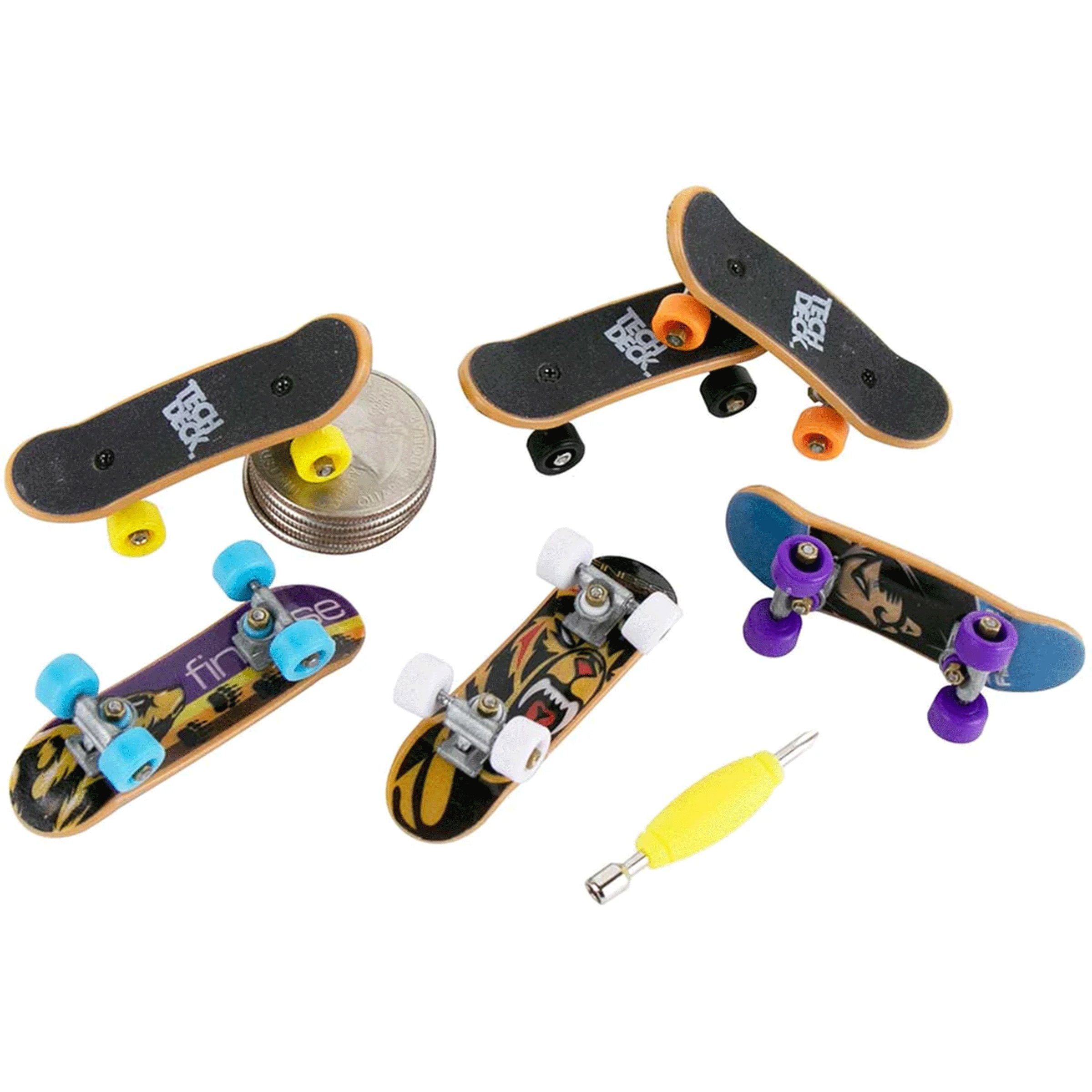 Worlds Smallest Techdeck Fingerboard Series 1 MINI Skate Shop TechDeck    Slushcult