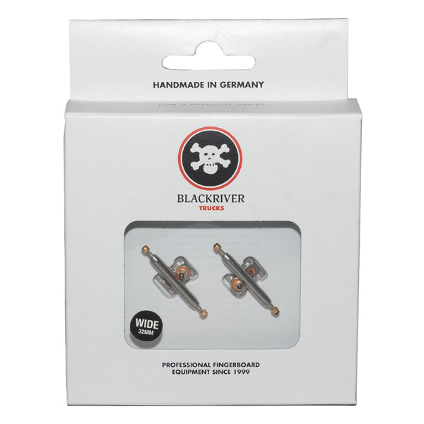 Blackriver 3.0 Wide Silver Trucks (32mm) MINI Skate Shop Blackriver    Slushcult