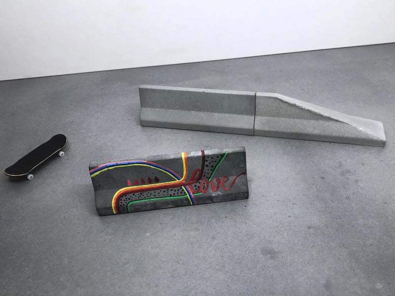 Create Your Skate - Concrete Barrier Mold Fingerboard Mold Create Your Skate    Slushcult