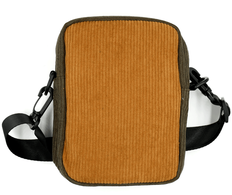 Anywhere Side Bag "Julius" Brown Corduroy Accessories Paul Frank Collab    Slushcult