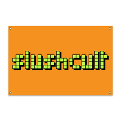 Pixel Vinyl Banner Accessories Slushcult    Slushcult