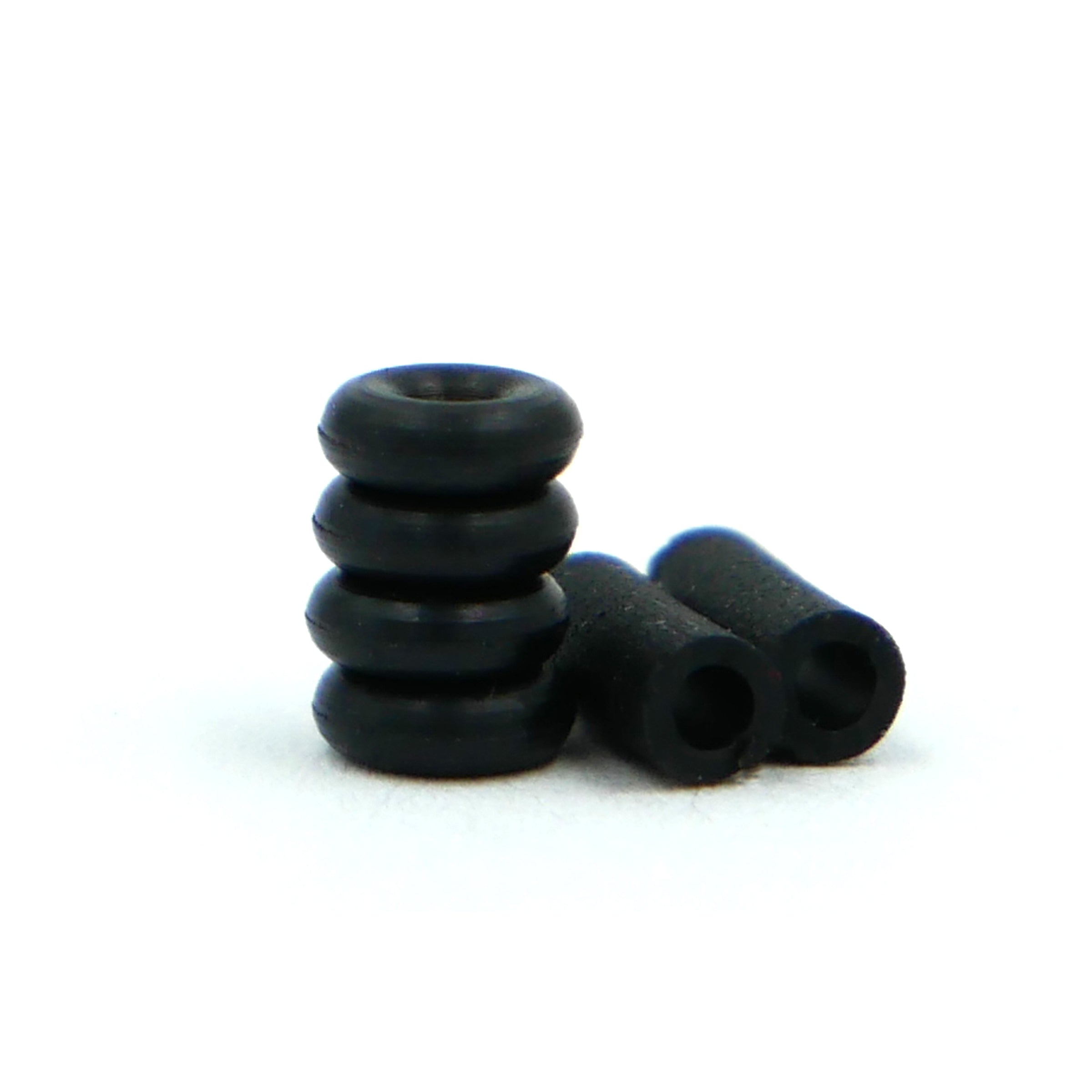 Rattlerz™ O-Ring Fingerboard Bushings MINI Skate Shop Slushcult Black   Slushcult