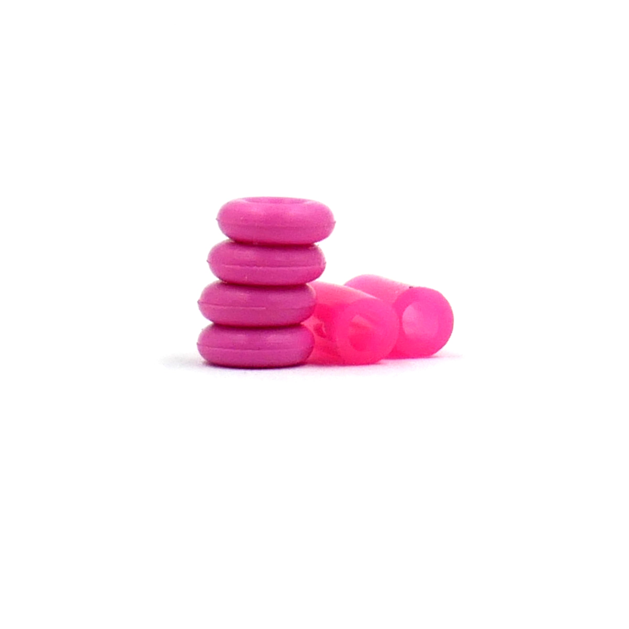 Rattlerz™ O-Ring Fingerboard Bushings Tuning Slushcult Pink   Slushcult