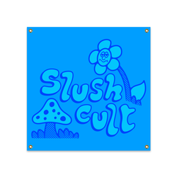 Shroom Vinyl Banner Accessories Slushcult    Slushcult