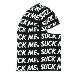 All Over "Suck Me" Ski Mask headwear Slushcult    Slushcult